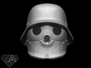 wolfenstein blackguard helmet 3d print model 3D Print Model