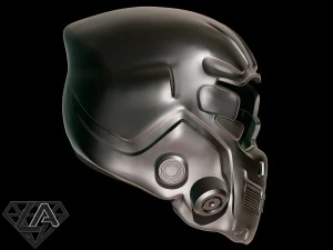 sci-fi guardian custom helmet 3d print model 3D Print Model