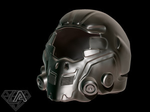 sci-fi guardian custom helmet 3d print model 3D Print Model
