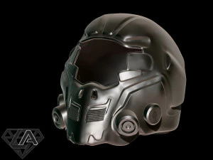 sci-fi guardian custom helmet 3d print model 3D Print Model