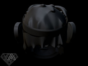 monkey pogo custom helmet 3d print model 3Dプリントモデル