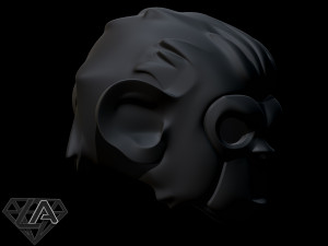 monkey pogo helmet 3d print model 3D-Druckmodell