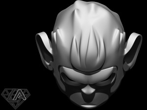 monkey pogo helmet 3d print model 3D-Druckmodell