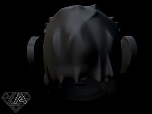 monkey pogo helmet 3d print model 3D-Druckmodell