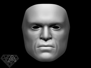 Trevor masker 3D-printmodel 3D printmodel