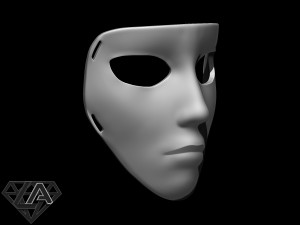 cod mw 2019 roze murk custom mask 3d print model 3D Baskı Modeli