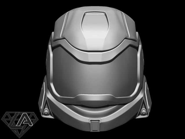 halo reachgnir custom helmet 3d print model 3D Print Model .c4d .max .obj .3ds .fbx .stl .blend 