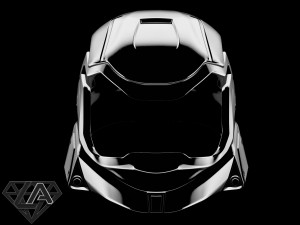 halo reachgnir custom helmet 3d print model 3D 프린트 모델