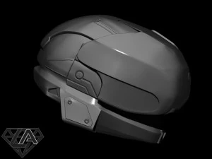 halo reachgnir custom helmet 3d print model 3D Print Model