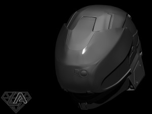 halo reachgnir custom helmet 3d print model 3D 프린트 모델
