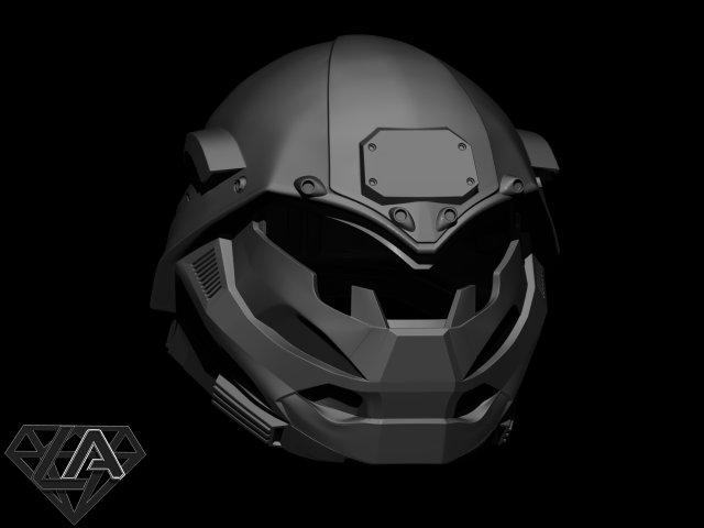 special tactical helmet 3d print model 3D Print Model in Game ...