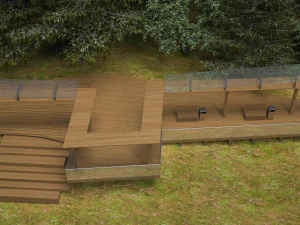 observation deck 3D Model