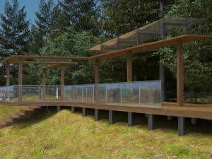 observation deck Modelo 3D
