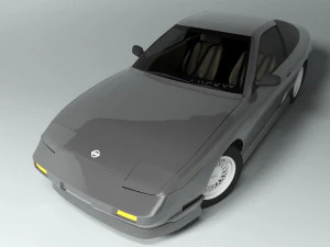 nissan 180sx jdm custom 3D Model