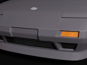 nissan 180sx jdm custom Modello 3D