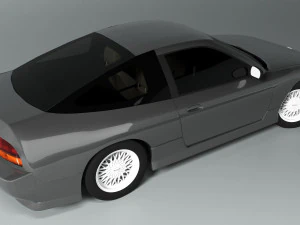 nissan 180sx jdm custom 3D Model