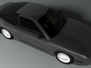 nissan 180sx jdm custom Modello 3D