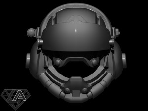 TitanFall Valkyrie Pilot helmet 3D print model Model do druku 3D
