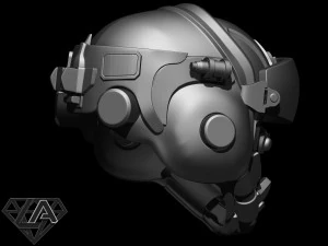 TitanFall Valkyrie Pilot helmet 3D print model 3D Print Model