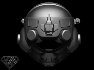 TitanFall Valkyrie Pilot helmet 3D print model Model do druku 3D