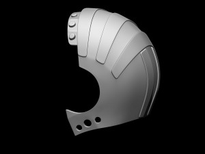 Robot crash dummy helmet 3D Print Model