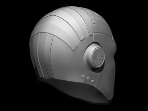 Robot crash dummy helmet 3D Print Model