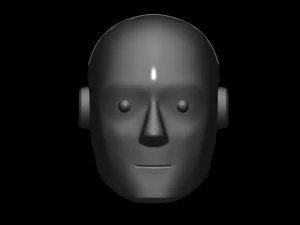 Robot crash dummy helmet 2 3D Print Model