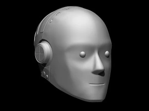 Robot crash dummy helmet 2 3D Print Model