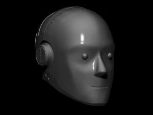 Robot crash dummy helmet 2 3D Print Model
