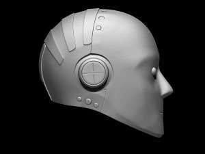 Robot crash dummy helmet 2 3D Print Model
