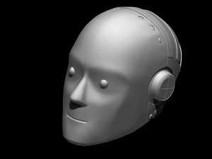 Robot crash dummy helmet 2 3D Принт Модель