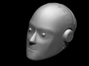 Robot crash dummy helmet 2 3D Print Model