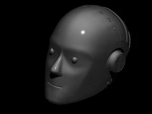 Robot crash dummy helmet 2 3D Print Model