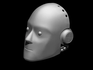 Robot crash dummy helmet 2 3D Print Model