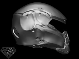 Cybermantis pilot PRO helmet 3D Print Model