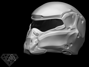 Cybermantis pilot PRO helmet 3D Print Model