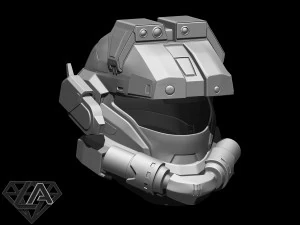 Halo scout PRO helmet 3D Print Model