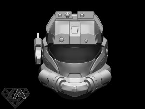 Halo scout PRO helmet Modello di stampa 3D