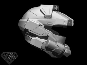 Halo scout PRO helmet Modello di stampa 3D
