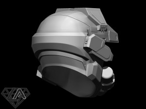 Halo scout PRO helmet Modello di stampa 3D