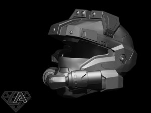 Halo scout PRO helmet Modello di stampa 3D