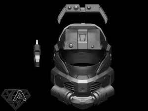 Halo scout PRO helmet Modello di stampa 3D