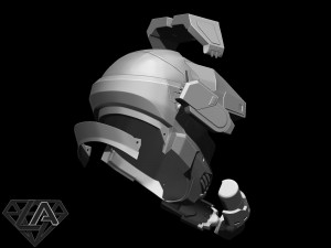 Halo scout PRO helmet Modello di stampa 3D