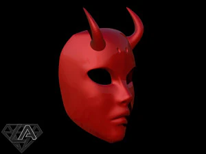 Maska Pana Diabła Model do druku 3D