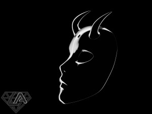 Mr Devil mask Modello di stampa 3D