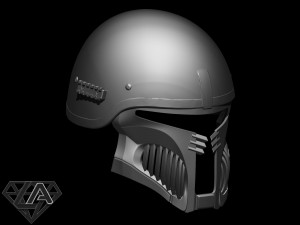 Mandalorian Gladiator 3D-Druckmodell