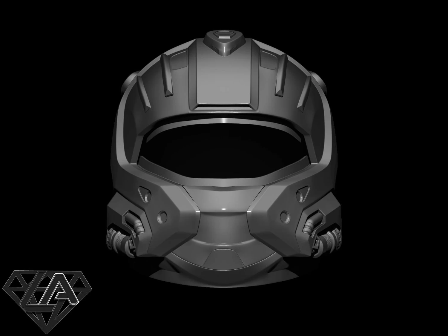 Halo x1 moto version helmet 3D Print Model .c4d .max .obj .3ds .fbx .stl .blend 