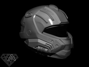 Halo x1 moto version helmet 3D Print Model