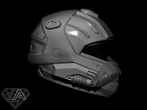 Halo x1 moto version helmet 3D Print Model