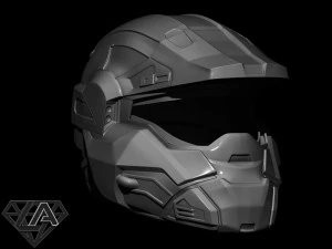 Halo x2 moto version helmet 3D Print Model
